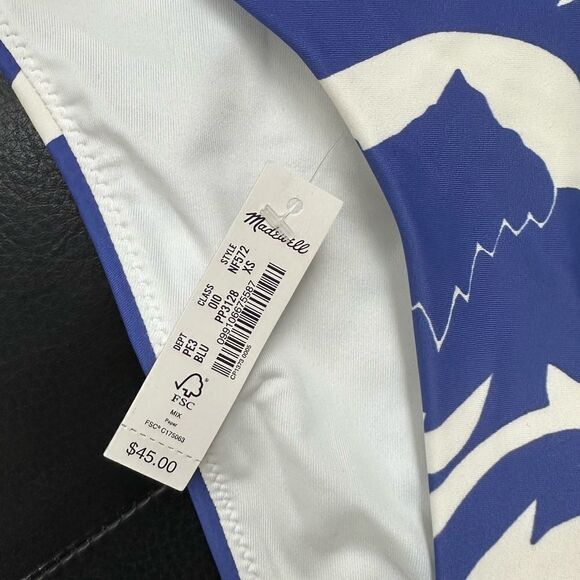 Madewell Second Wave Balconette Bikini Bottom in Tropicale Floral X-Small - Picture 4 of 7